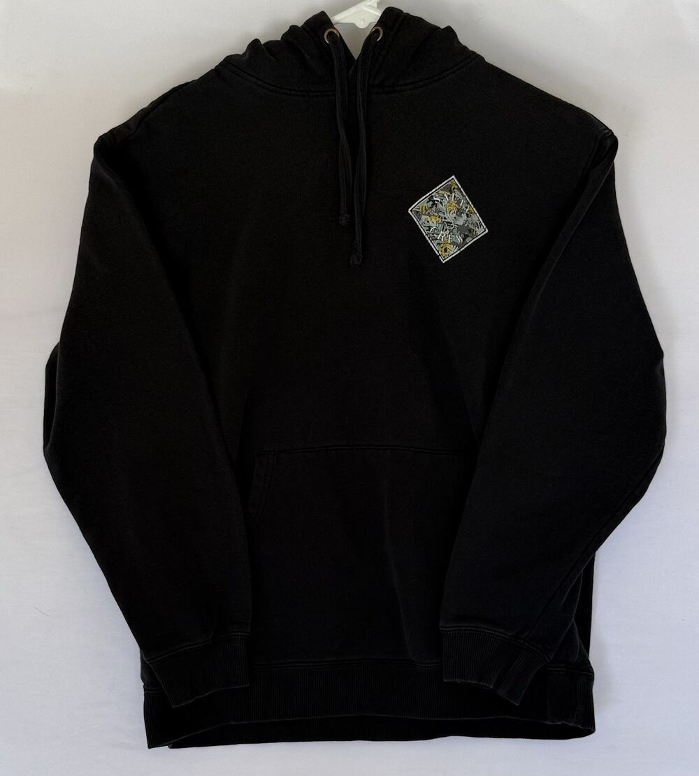 Salty Crew Hoodie Medium Black Sink Swim Graphic A220